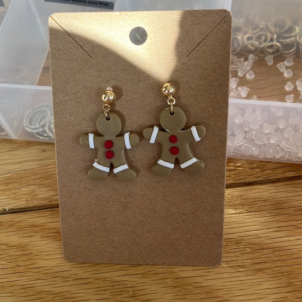 Gingerbread Earrings #2